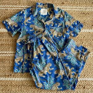 PrintFresh Bagheera Print Sleep Pant Pajama Set